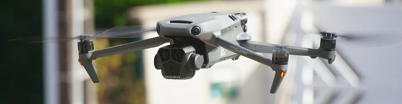 DJI Mavic 3 Pro in flight